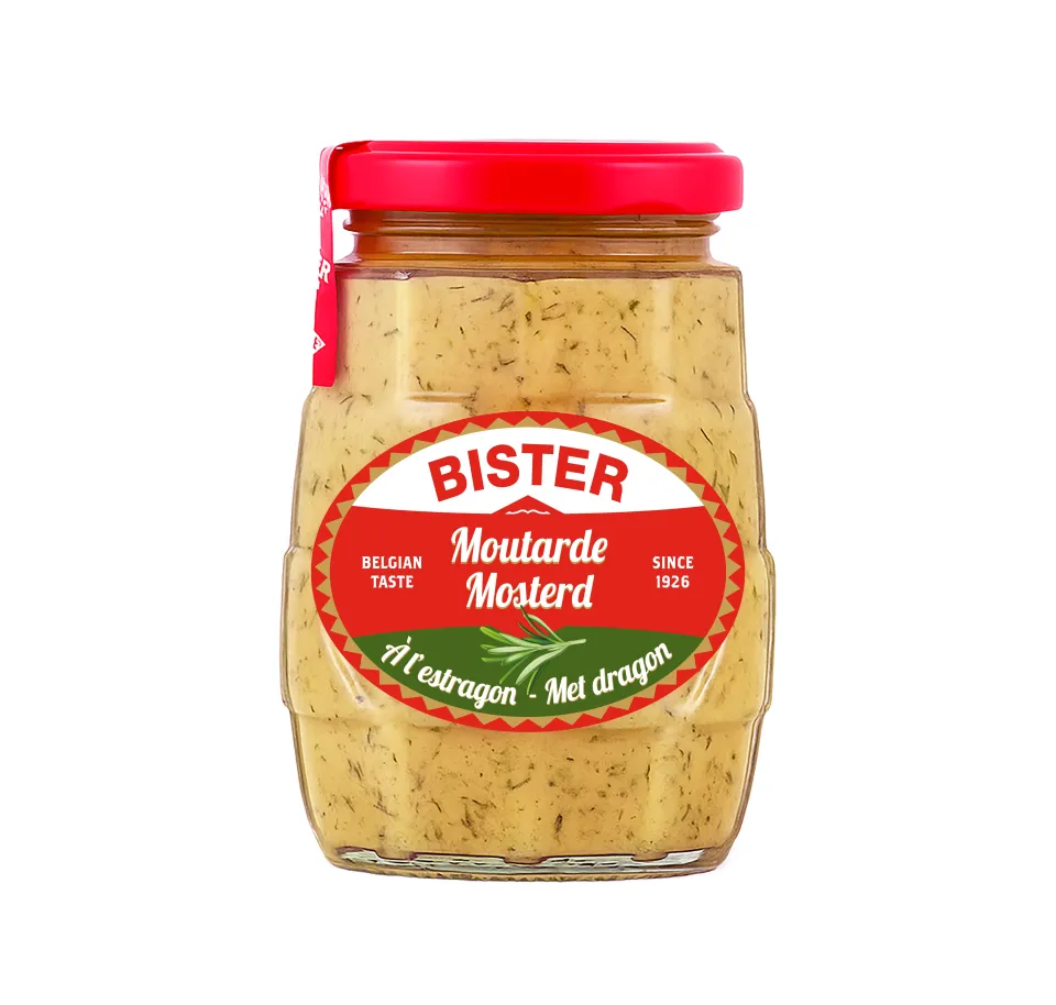 Moutarde mi-forte à l’estragon 